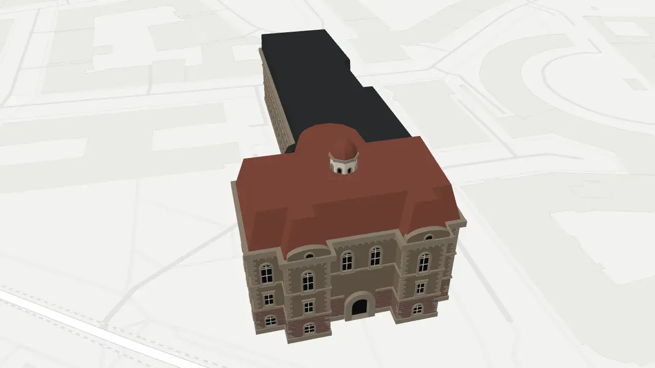 Natural History Museum of Helsinki 3D view